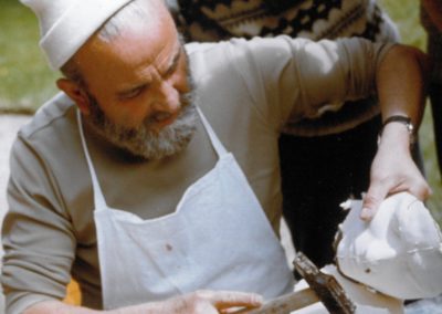 Lifecasting, 1973, École des Beaux-Arts, Rennes