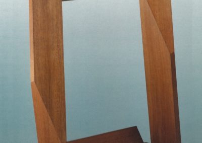 Structure, natural wood, 1960