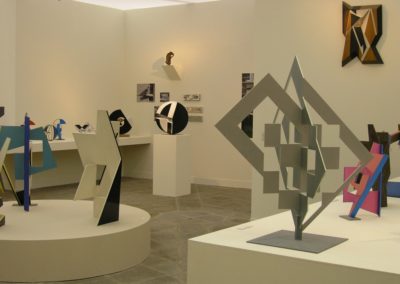 Exhibition at the Musée des Beaux-Arts de Rennes, 2005. Exhibition design: Eric Morin