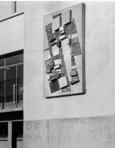 Mural, 1968, Collège, Janzé