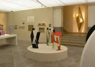 Exhibition at the Musée des Beaux-Arts de Rennes, 2005. Exhibition design: Eric Morin