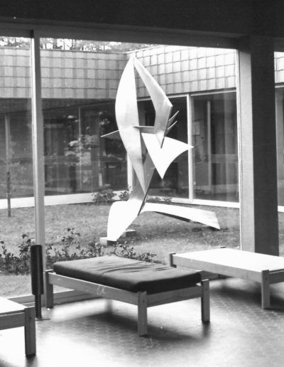 Structure, metal, 1977, Quiberon sailing school, Beg Rohu
