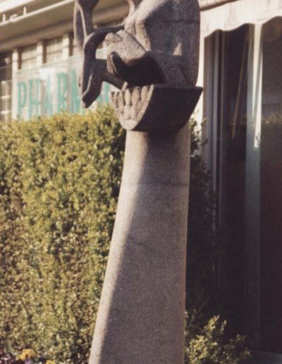 Mairie de Taupont – Sculpture Retour de l’abondance – 1956